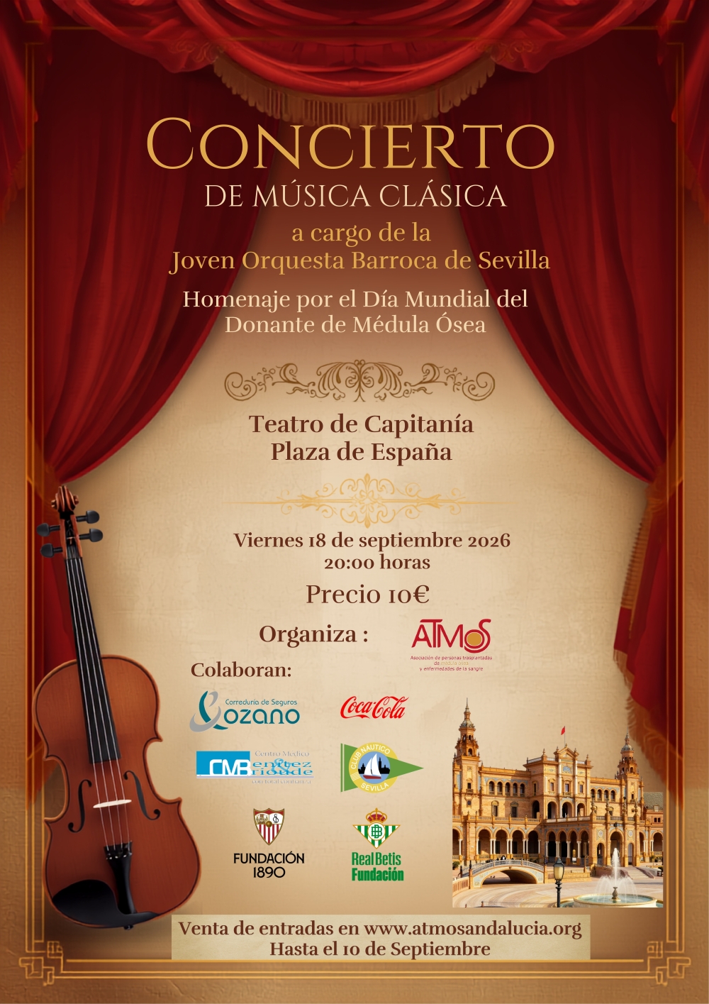 Concierto benéfico de música clásica