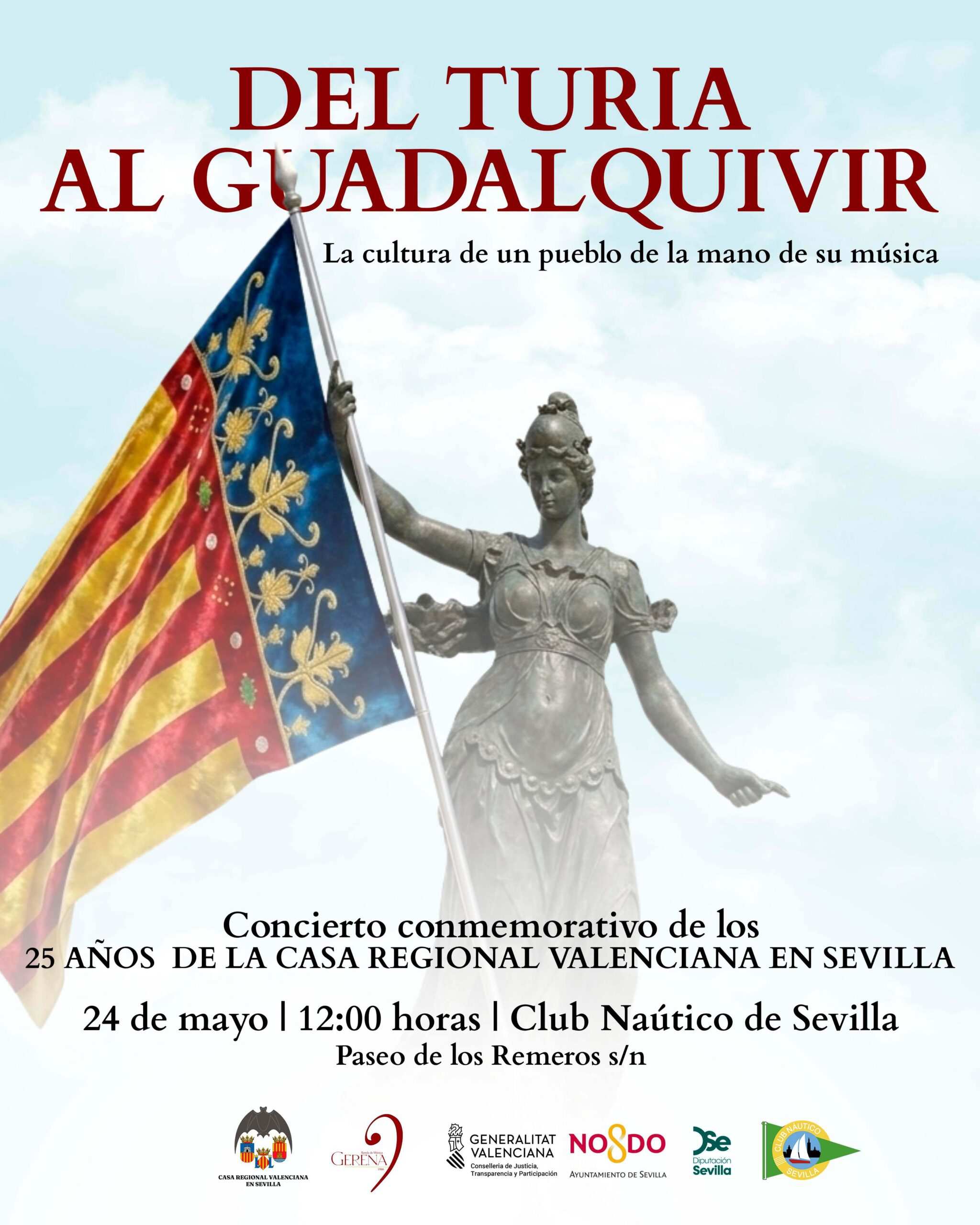 Concierto ‘Del Turia al Guadalquivir. La cultura de un pueblo de la mano de su música’