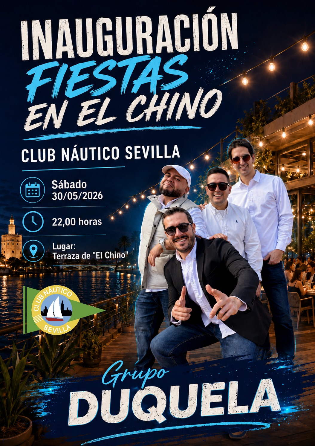 Inauguración de las fiestas de verano en el Bar Chino