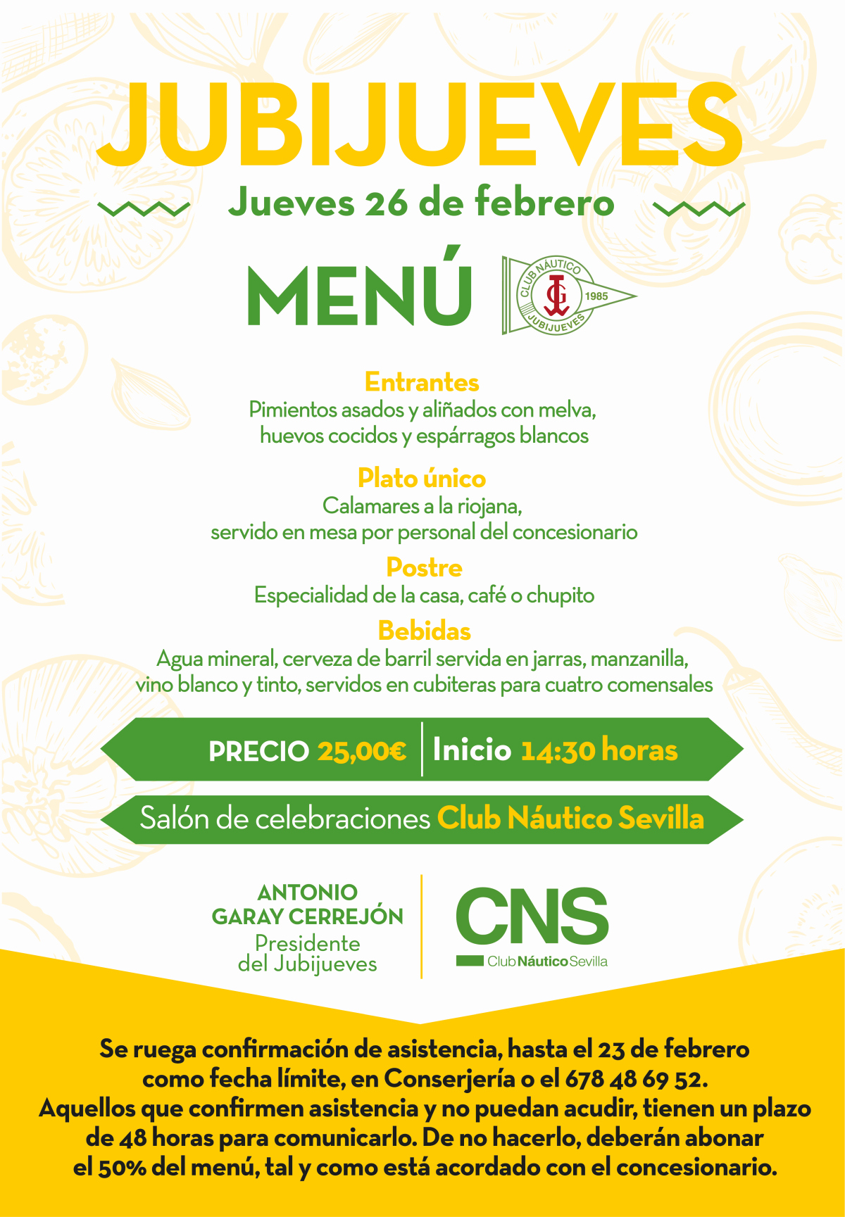 Tertulia gastronómica Jubijueves