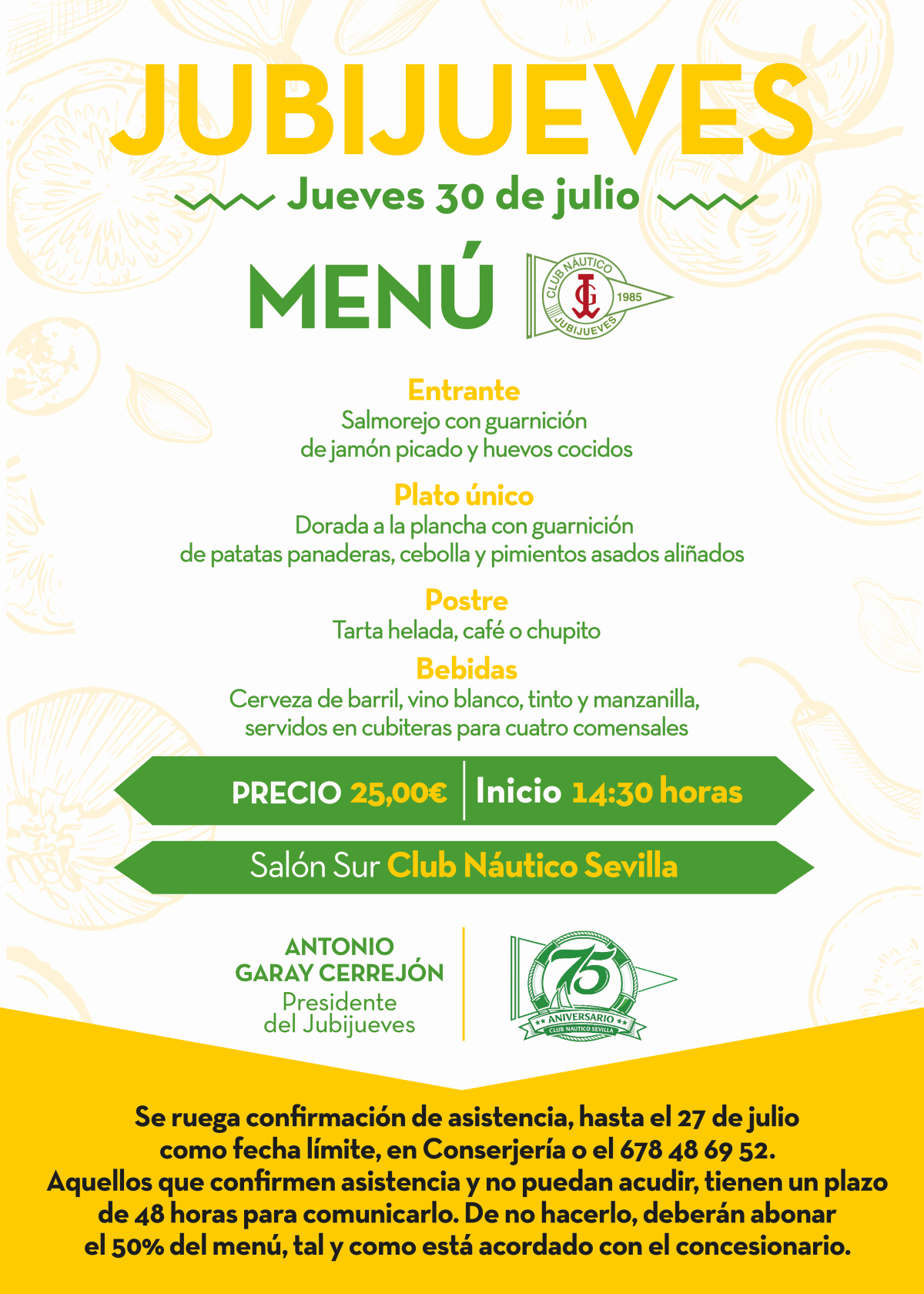 Tertulia gastronómica Jubijueves