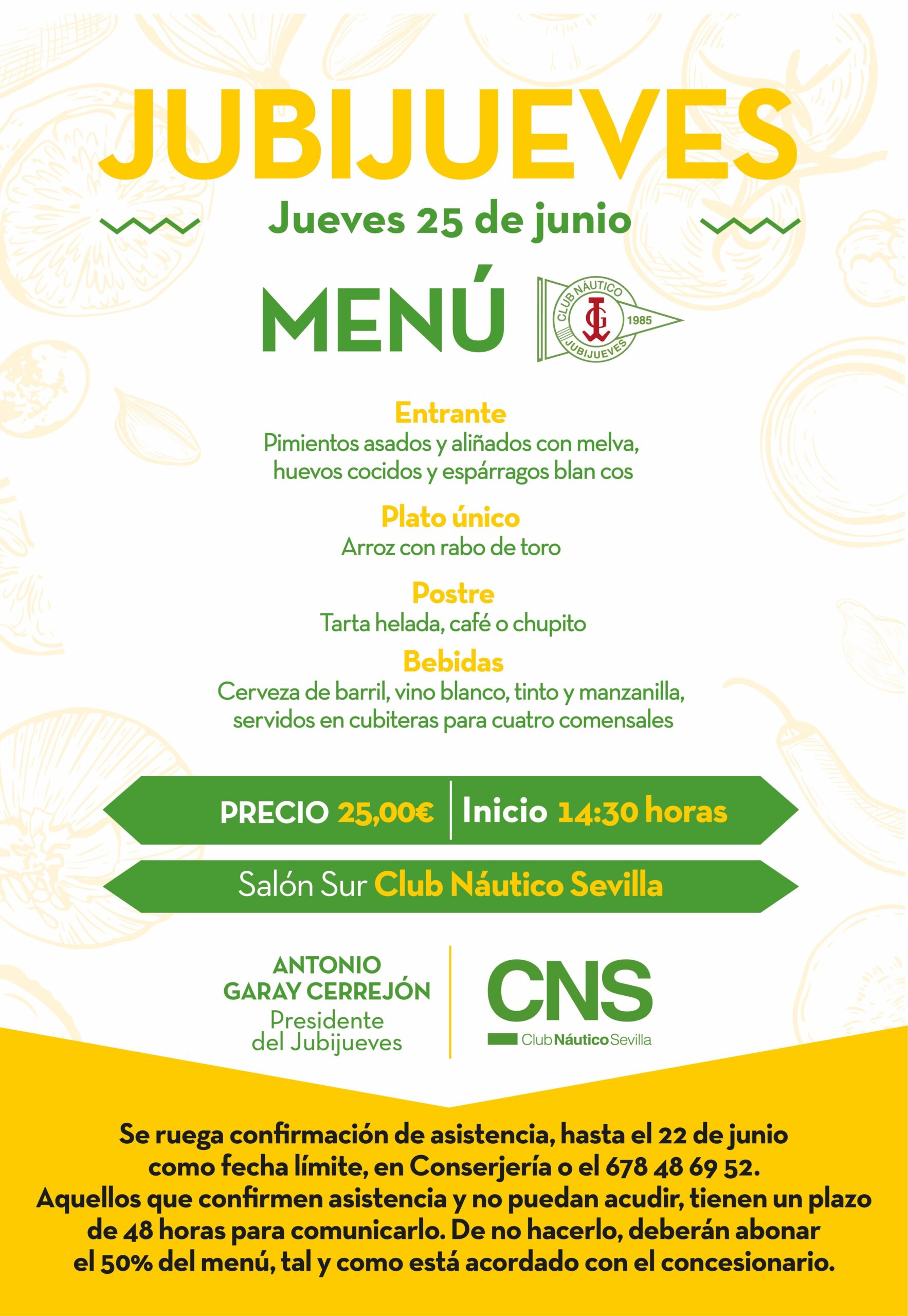 Tertulia gastronómica Jubijueves