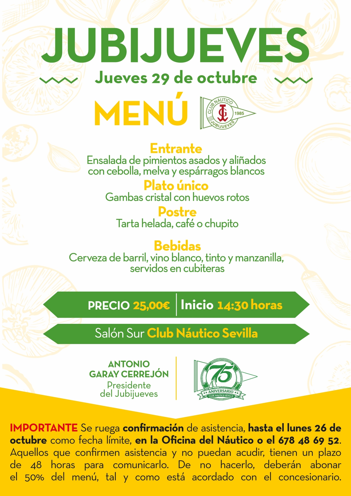 Tertulia gastronómica Jubijueves