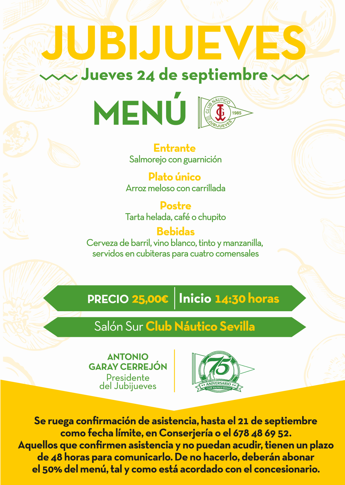 Tertulia gastronómica Jubijueves