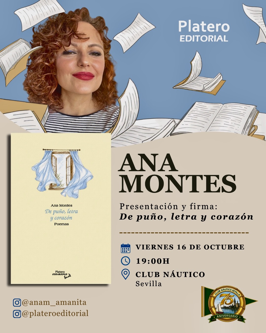 Presentación literaria en el Club Náutico