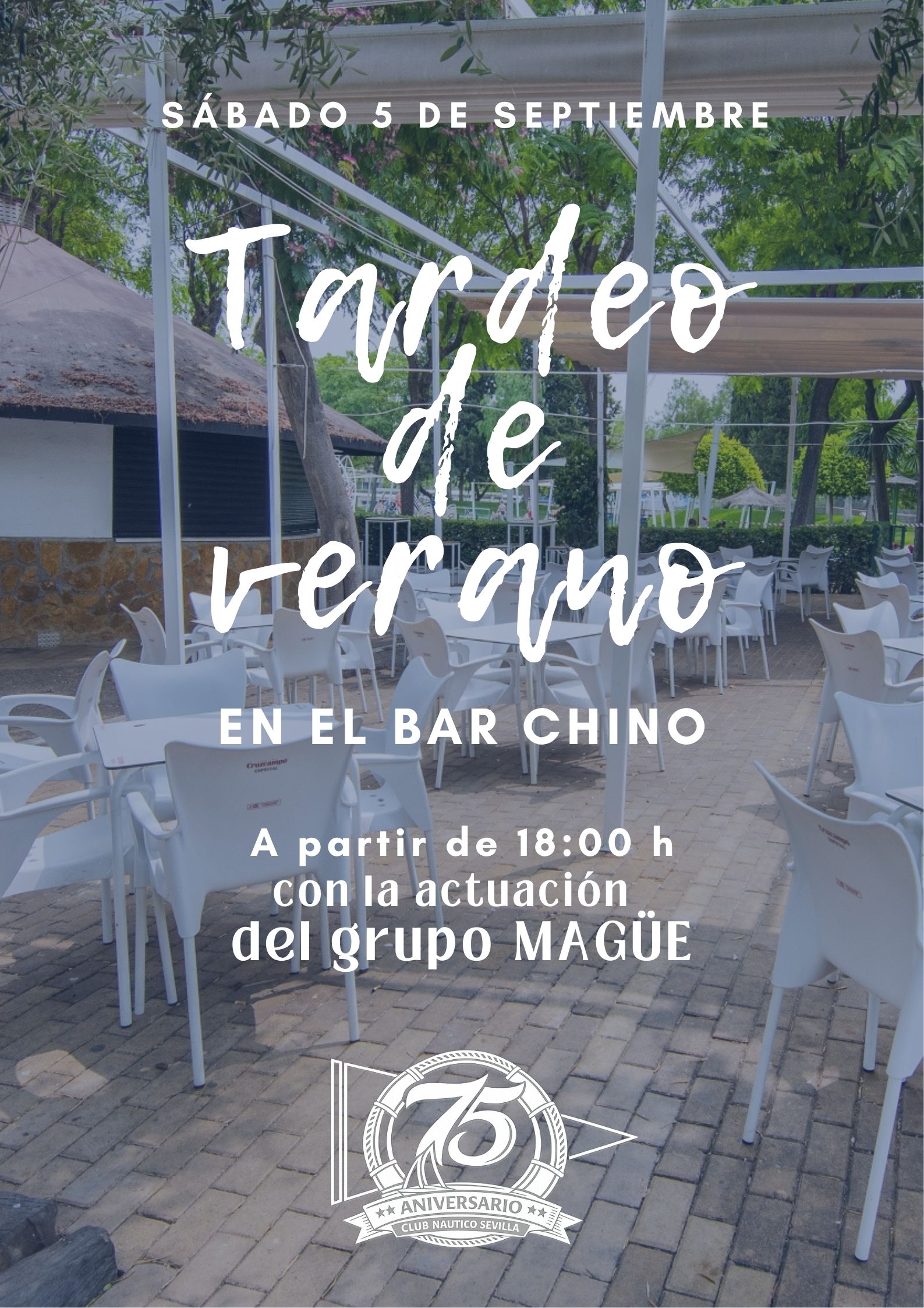 Tardeo de verano en el Náutico