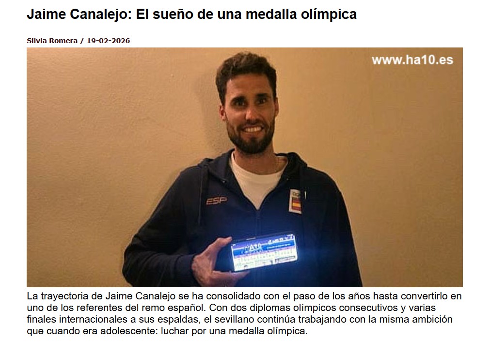 #SomosNáutico / Jaime Canalejo: El sueño de una medalla olímpica